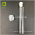 Rollo transparente 5ml 8ml 10ml 12ml en botella plástica del embalaje del casquillo plástico de la botella de cristal